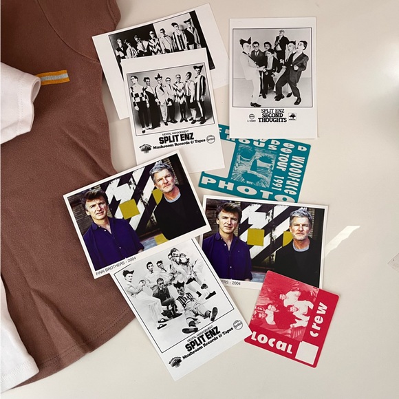 T shirt — band Crowded house, split enz, Neil Finn, Finn Brothers,  memorabilia - Picture 4 of 4